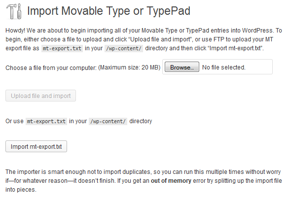 Movable-Type-Import-Landing-Page